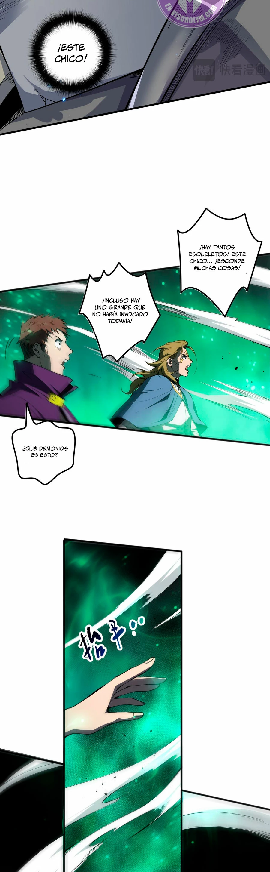 ¡Nigromante¡, ¡Yo soy la plaga! Capítulo 83 - Page 14
