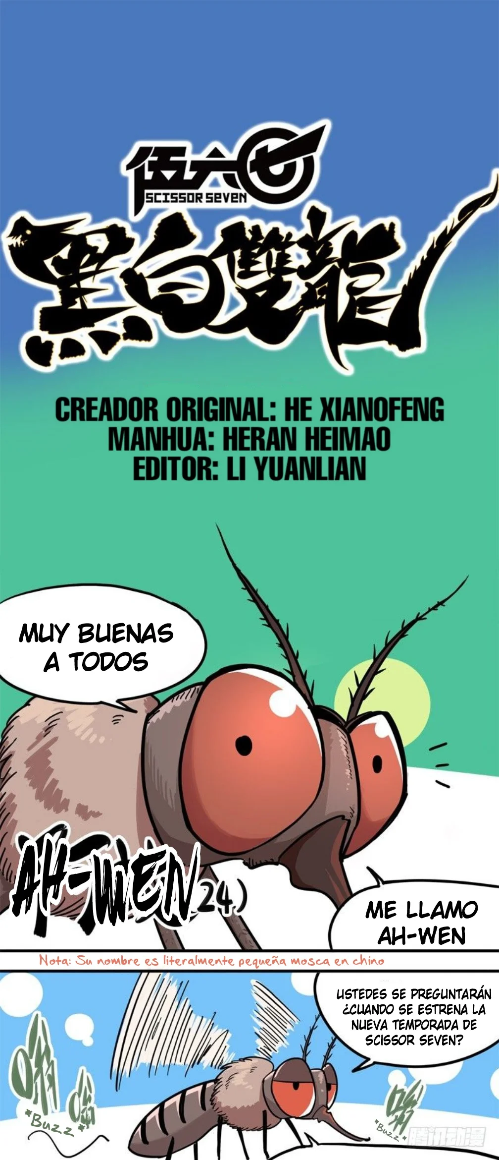 Scissor Seven: Black and White Twin Dragons Capítulo 6 - Page 1