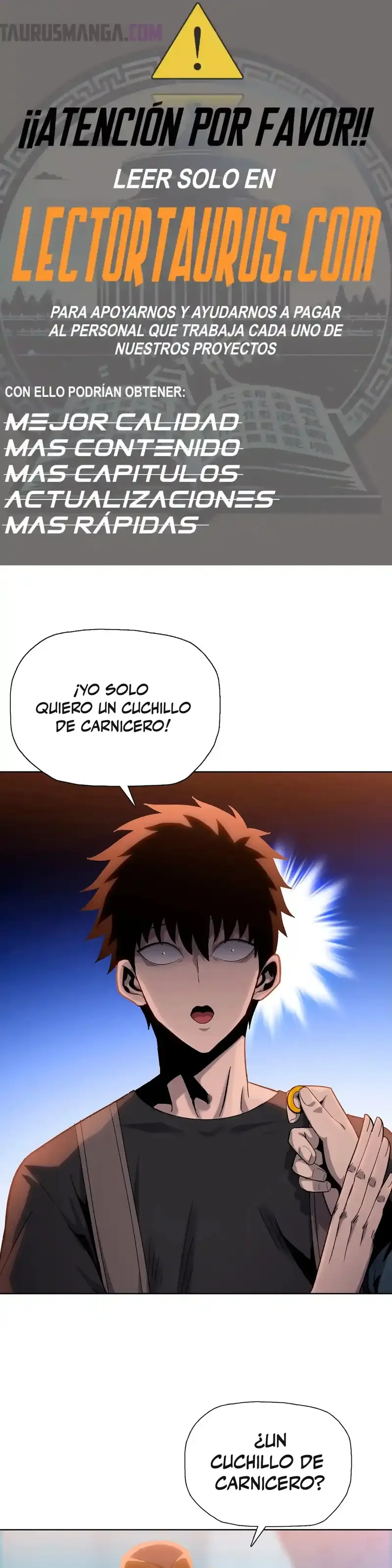Carnicero Marcial De Rango Divino Capítulo 9 - Page 1