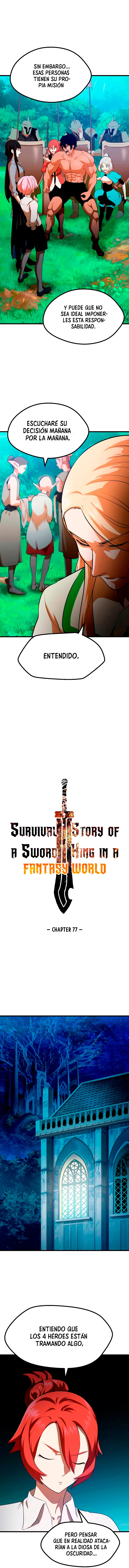 La Historia de Supervivencia de un Rey de la Espada en un Mundo de Fantasía Capítulo 77 - Page 9
