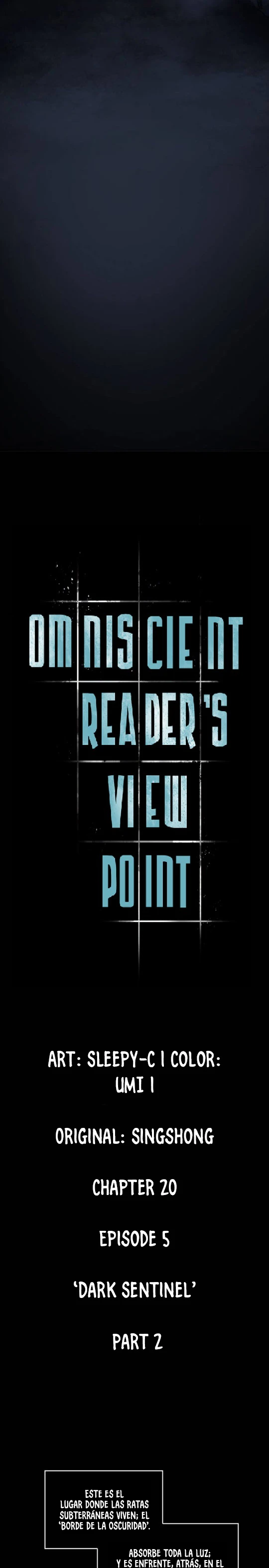 Punto De Vista Del Lector Omnisciente Capítulo 20 - Page 3