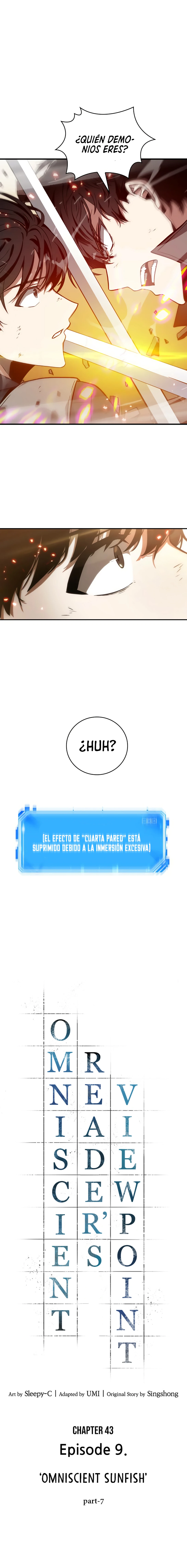 Punto De Vista Del Lector Omnisciente Capítulo 43 - Page 1