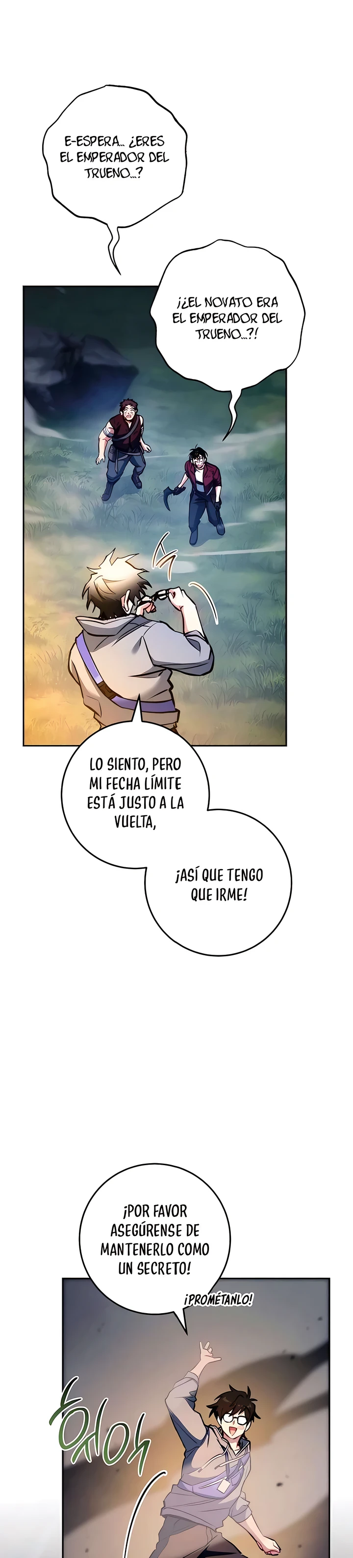 El Emperador del Trueno escribe desde las sombras Capítulo 7 - Page 34