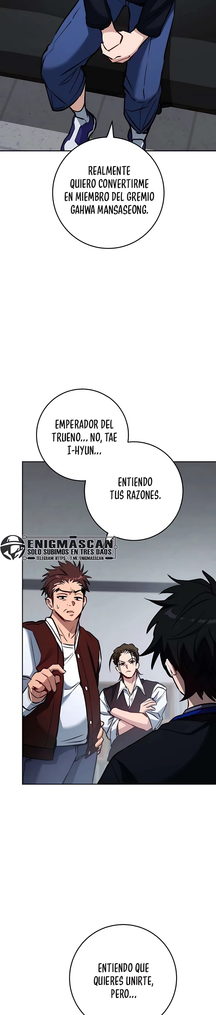 El Emperador del Trueno escribe desde las sombras Capítulo 8 - Page 38