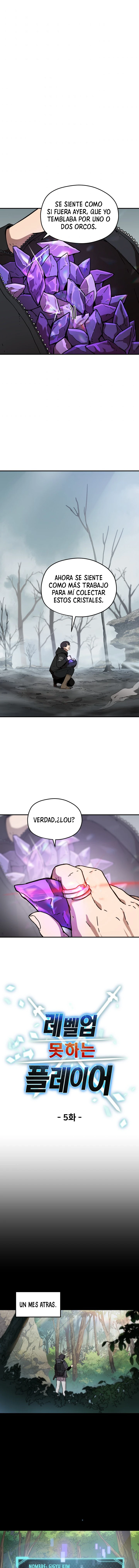 El Jugador Que No Puede Subir de Nivel Capítulo 5 - Page 3