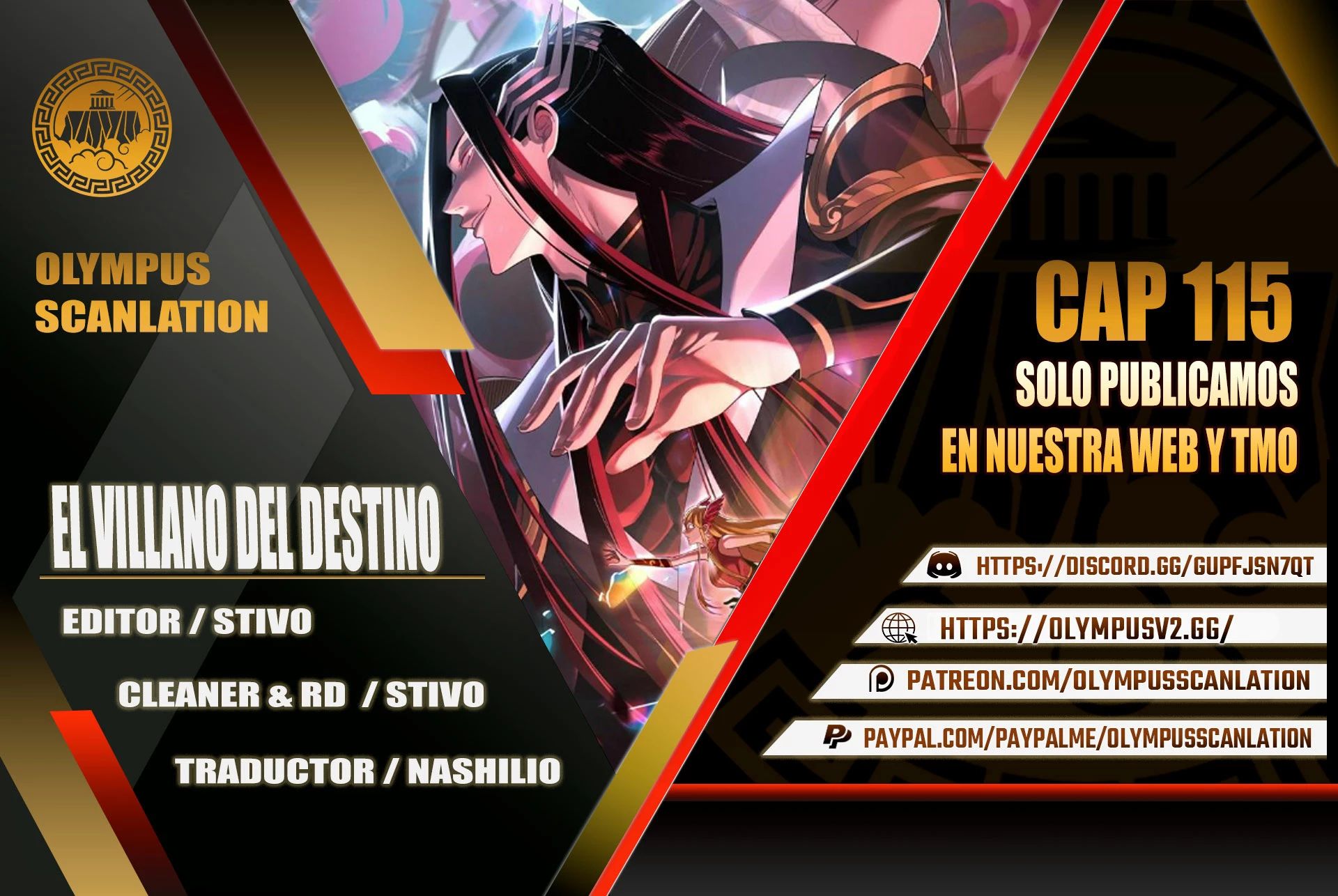 El Villano Del Destino Capítulo 115 - Page 1