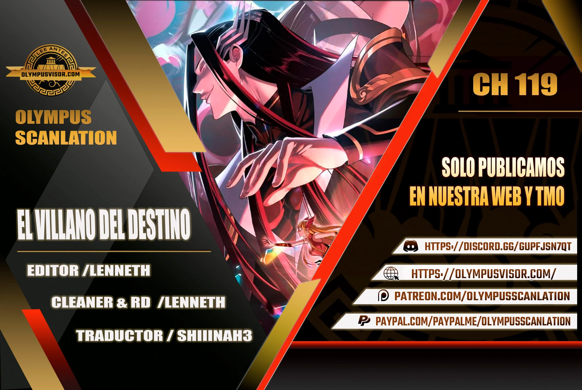 El Villano Del Destino Capítulo 119 - Page 1