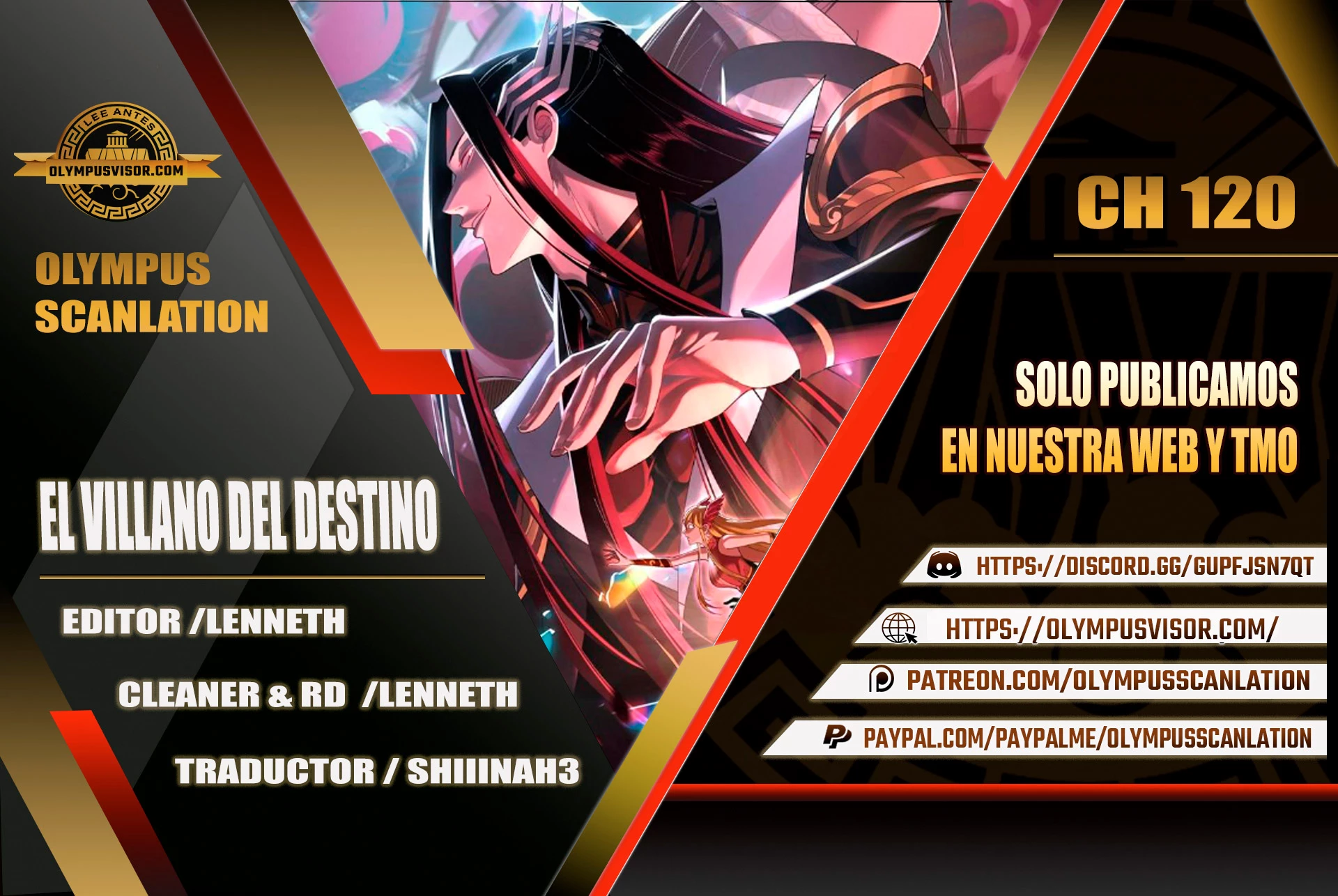 El Villano Del Destino Capítulo 120 - Page 1