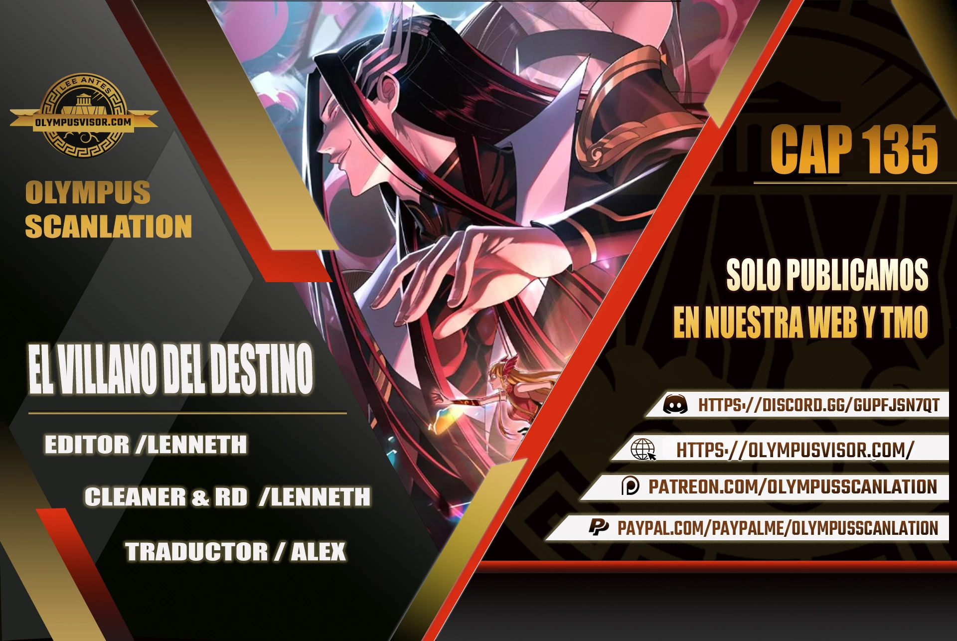 El Villano Del Destino Capítulo 135 - Page 1