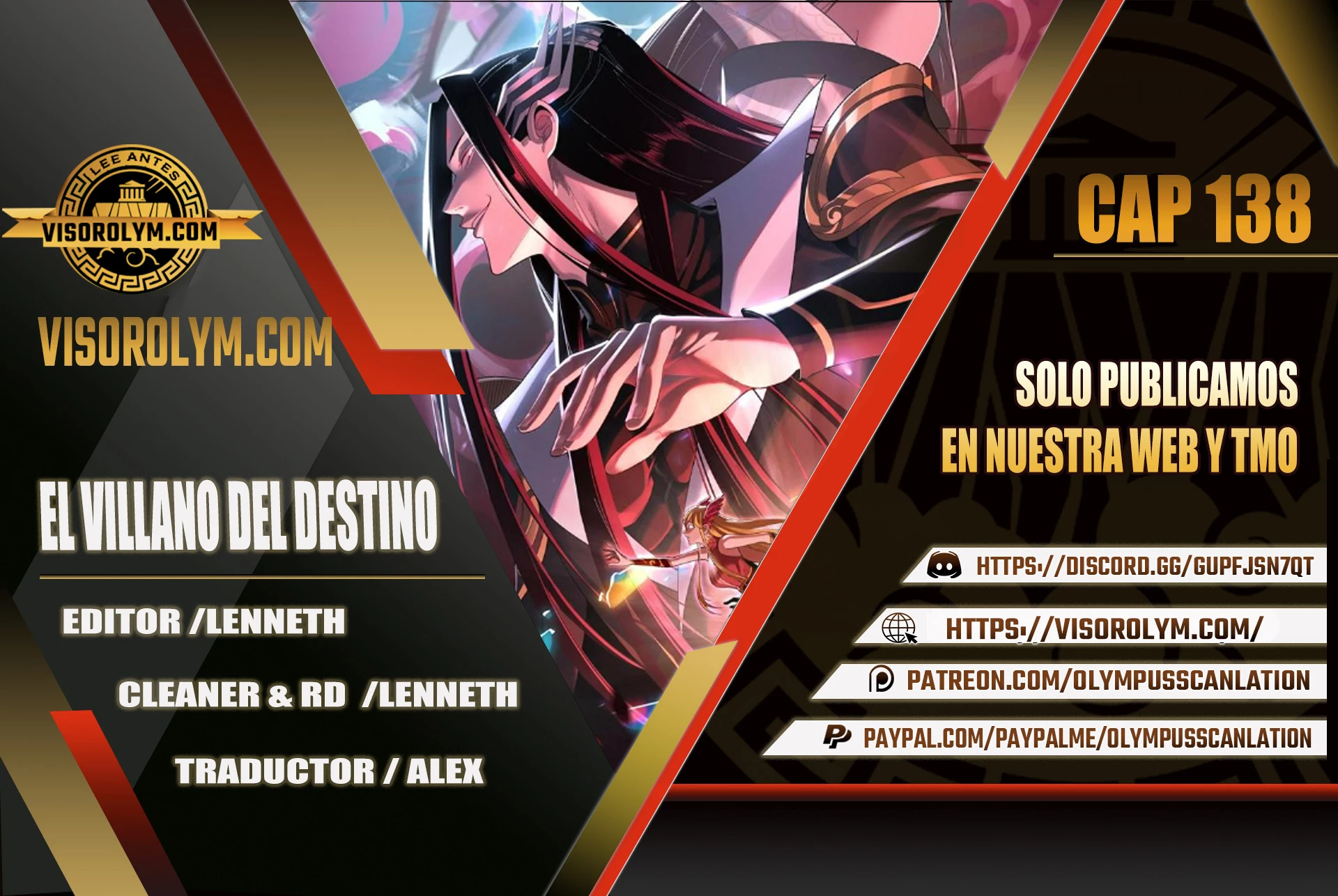 El Villano Del Destino Capítulo 138 - Page 1