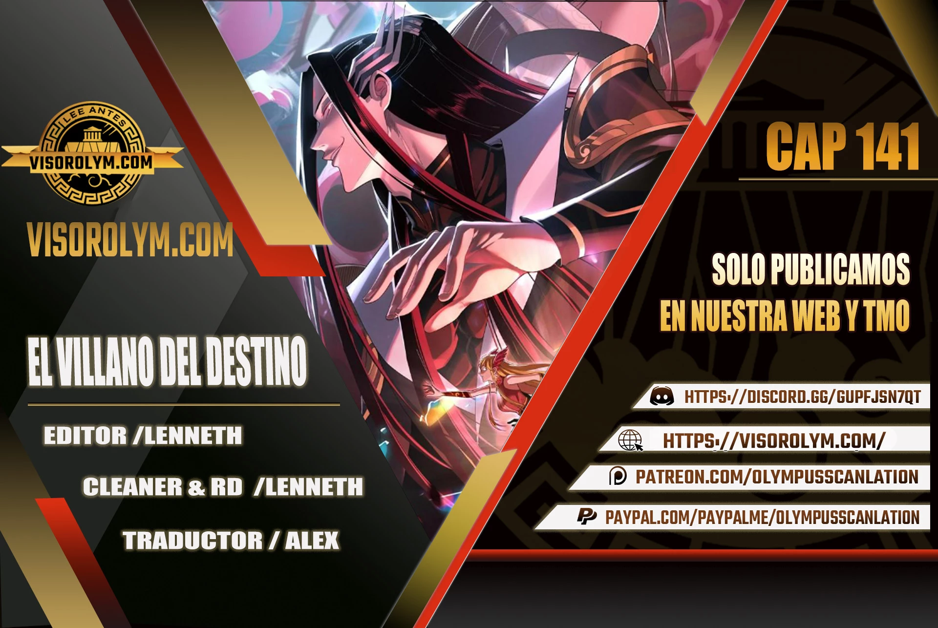 El Villano Del Destino Capítulo 141 - Page 1