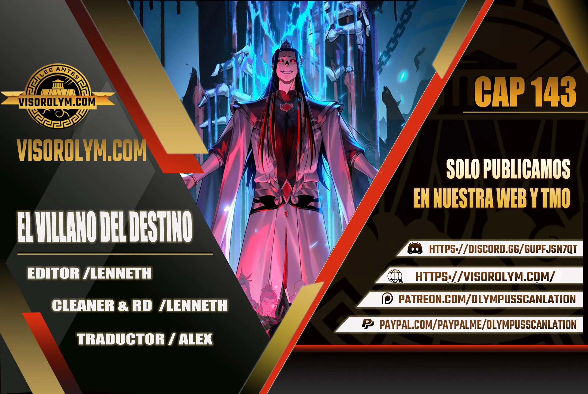 El Villano Del Destino Capítulo 143 - Page 1