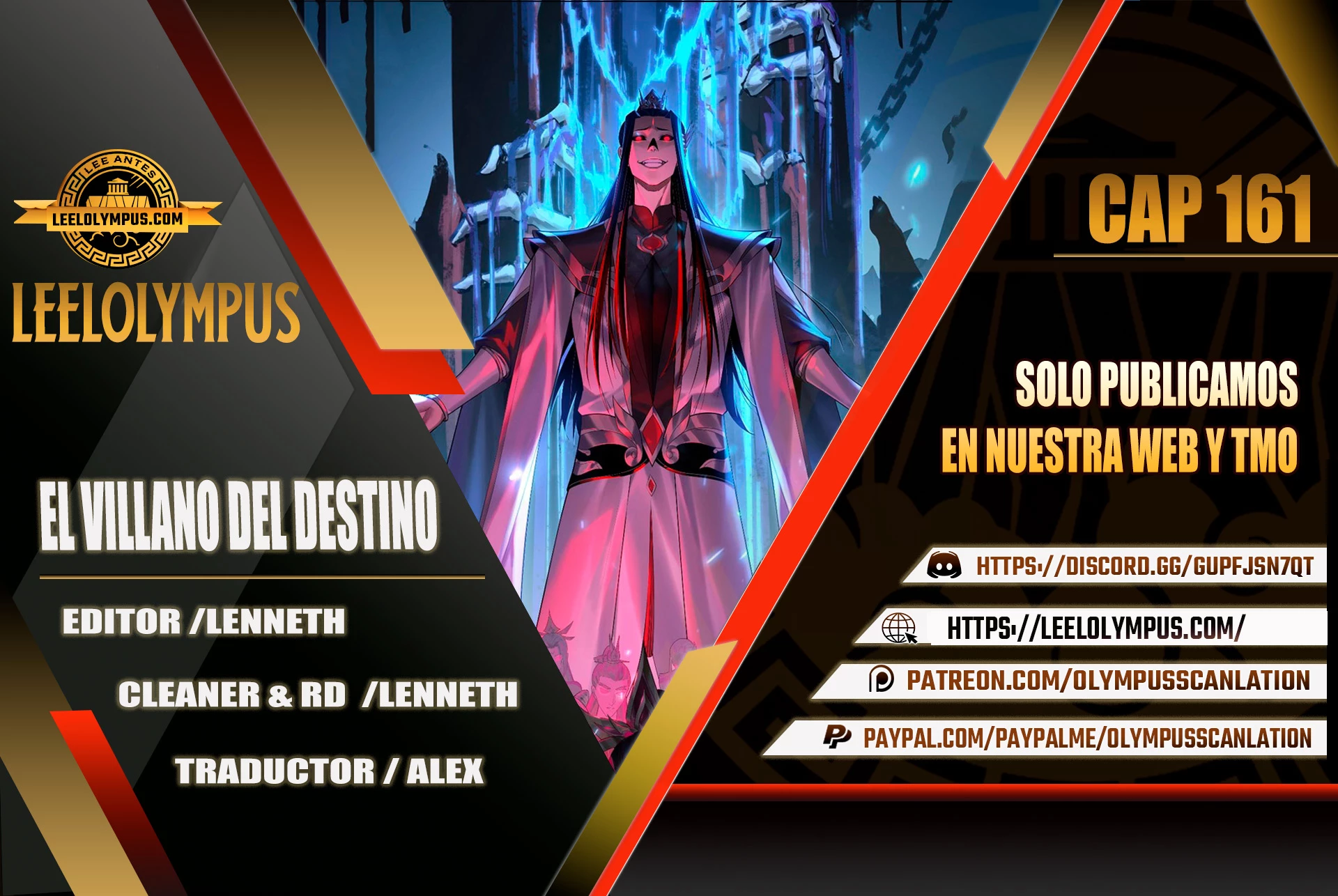El Villano Del Destino Capítulo 161 - Page 1