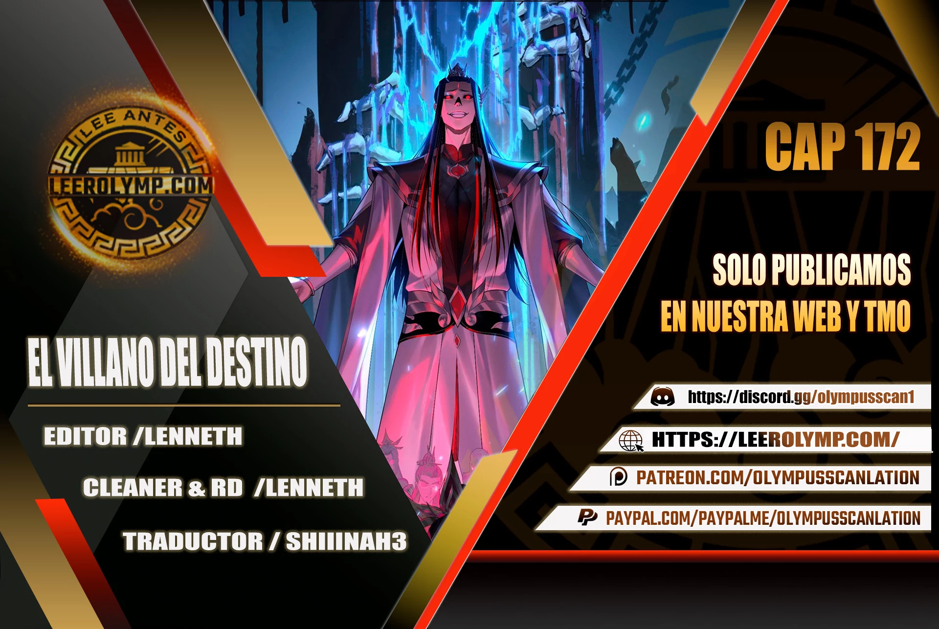 El Villano Del Destino Capítulo 172 - Page 1