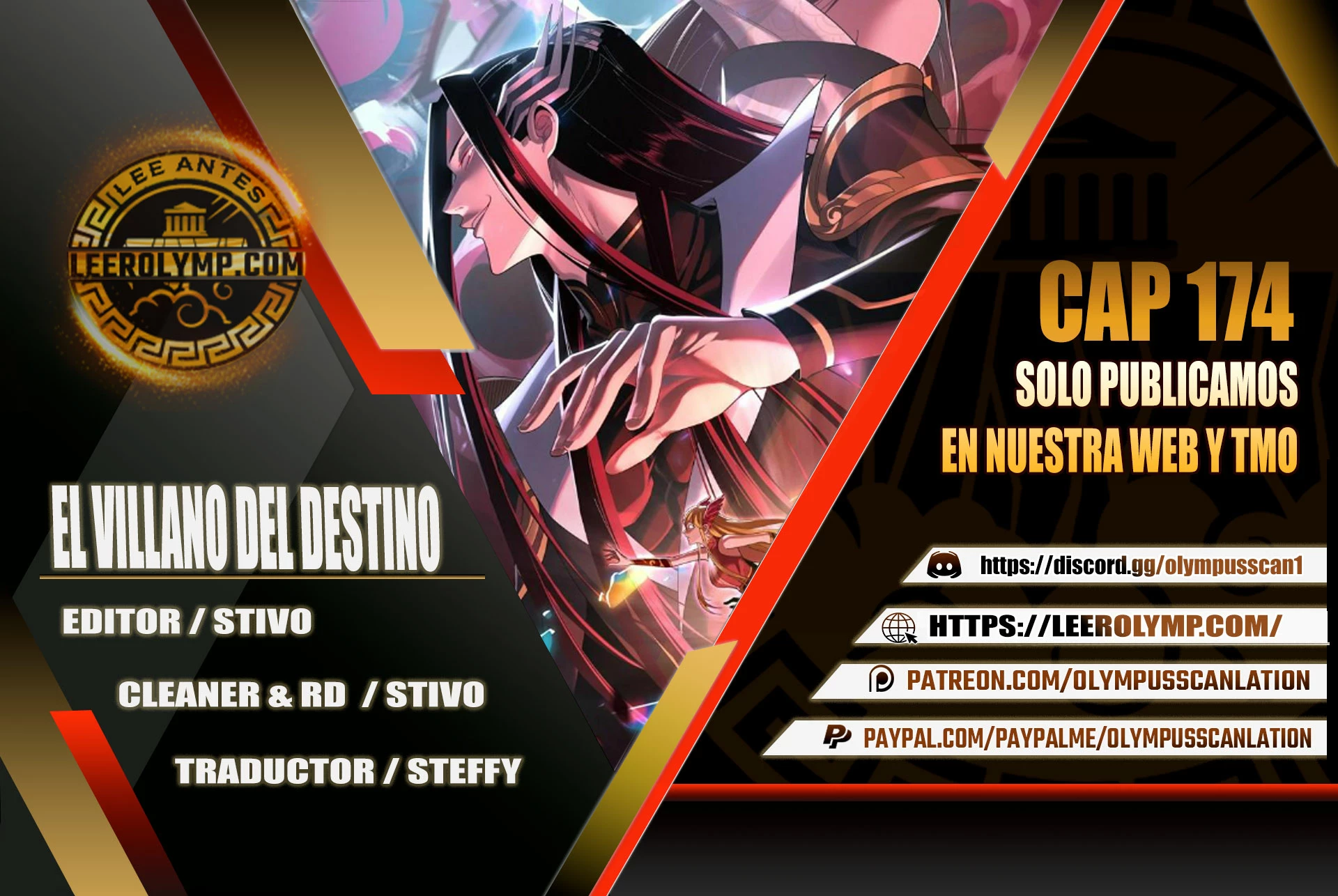 El Villano Del Destino Capítulo 174 - Page 1