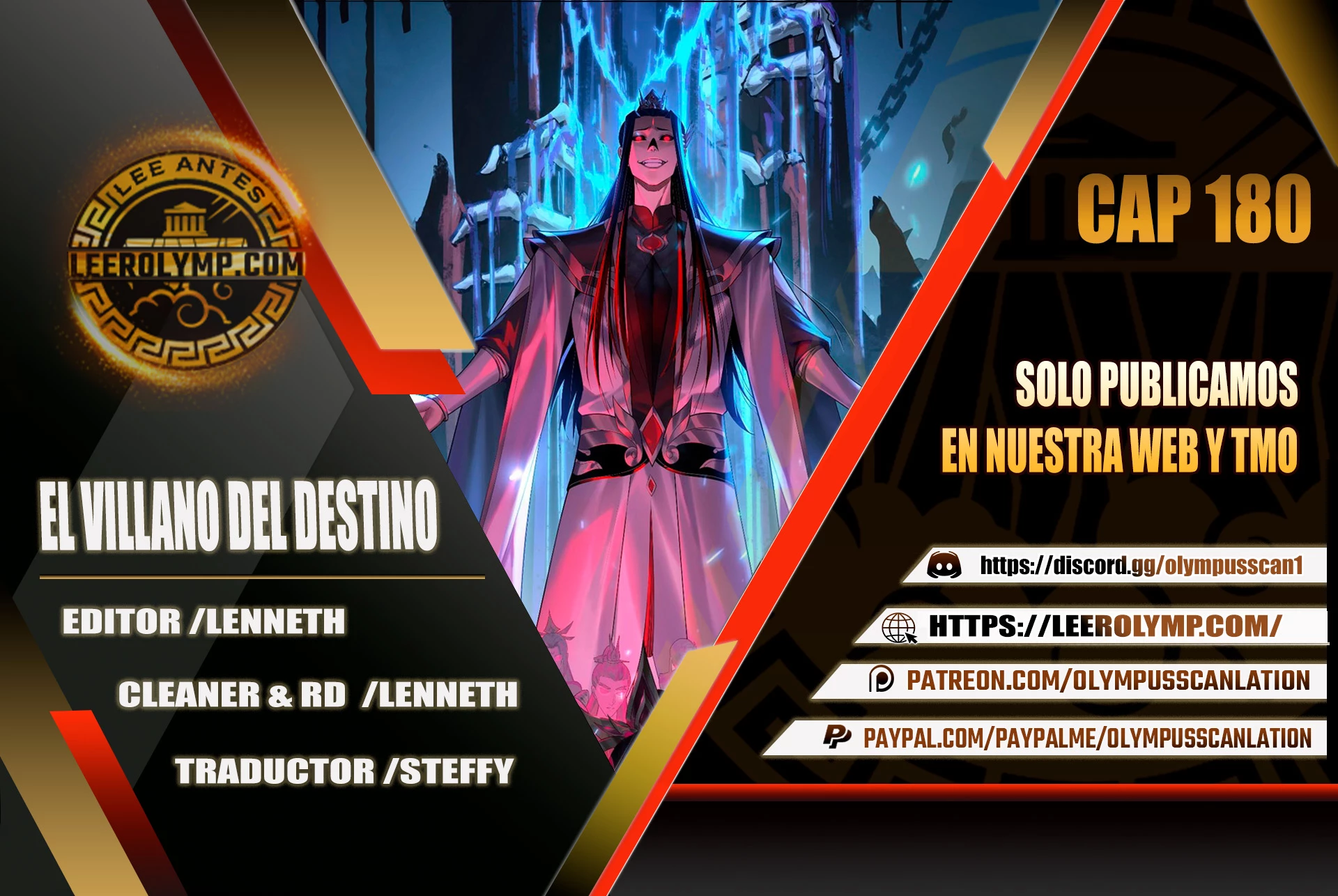 El Villano Del Destino Capítulo 180 - Page 1