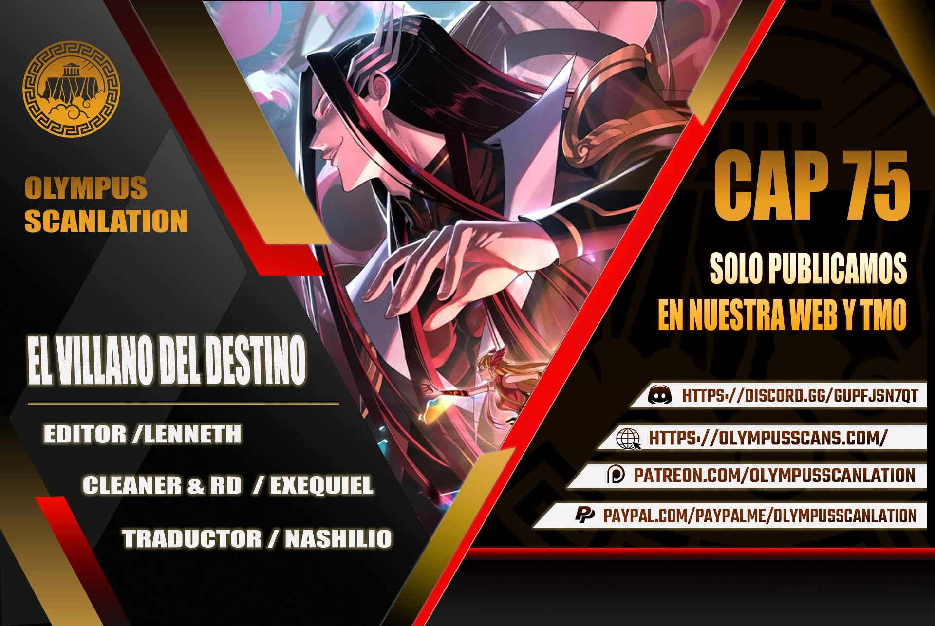 El Villano Del Destino Capítulo 75 - Page 1