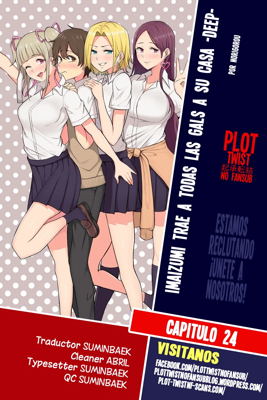 Imaizumi trae a todas las gals a su casa ~Deep – español Capítulo 24 - Page 1