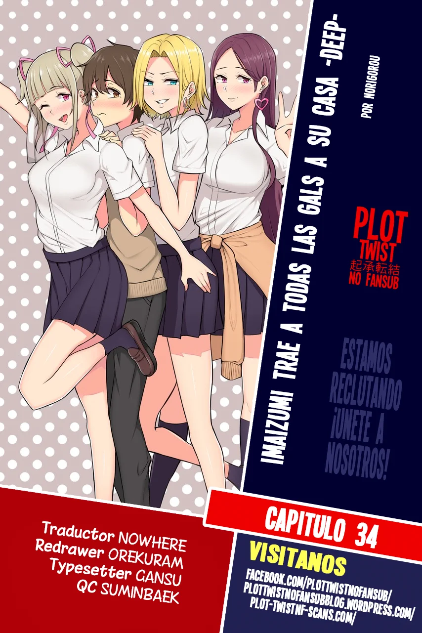 Imaizumi trae a todas las gals a su casa ~Deep – español Capítulo 34 - Page 1