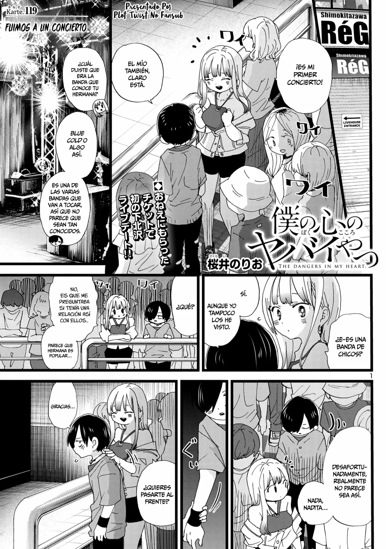Boku no Kokoro no Yabai Yatsu Capítulo 119 - Page 3