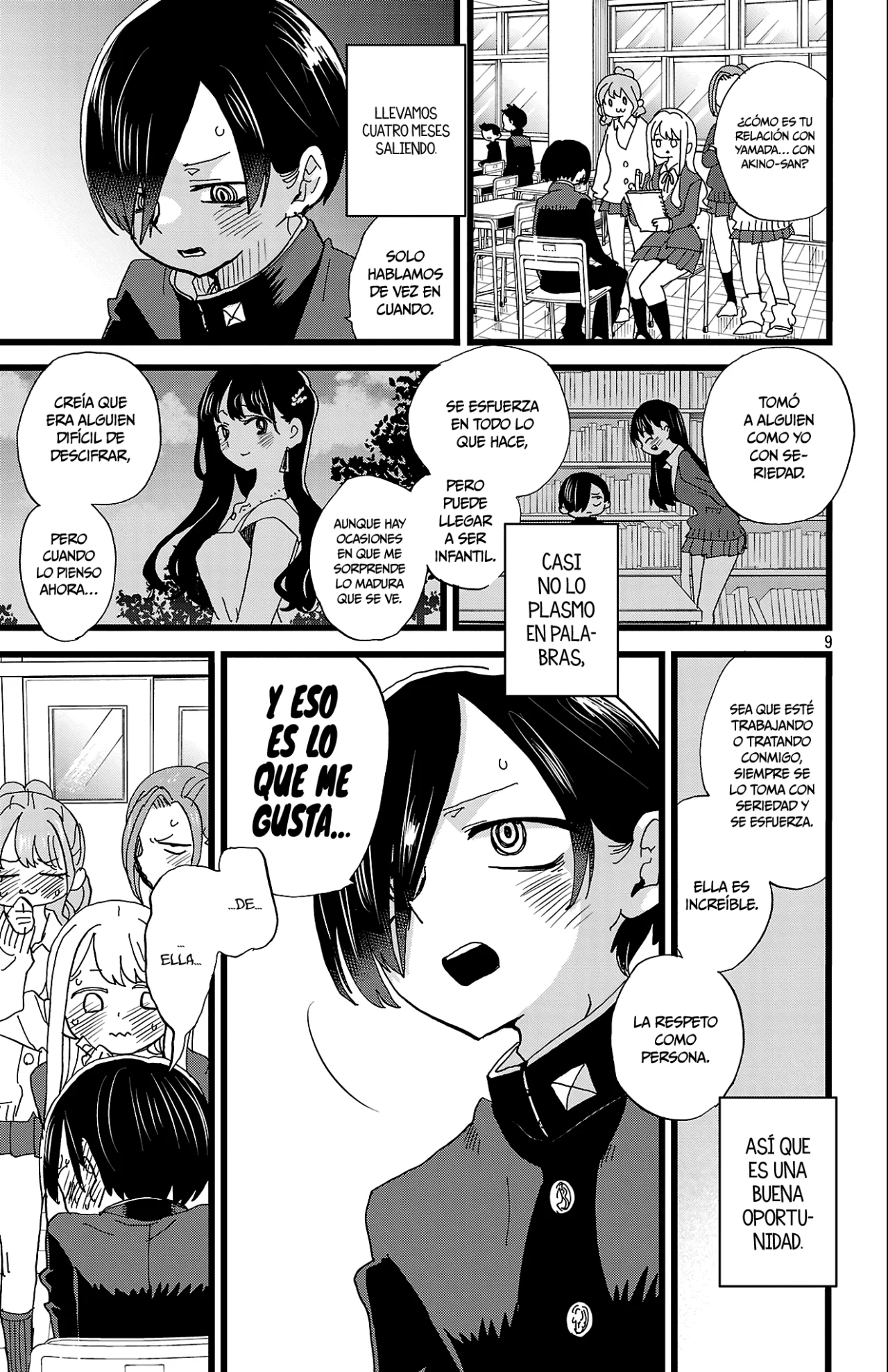 Boku no Kokoro no Yabai Yatsu Capítulo 162 - Page 11