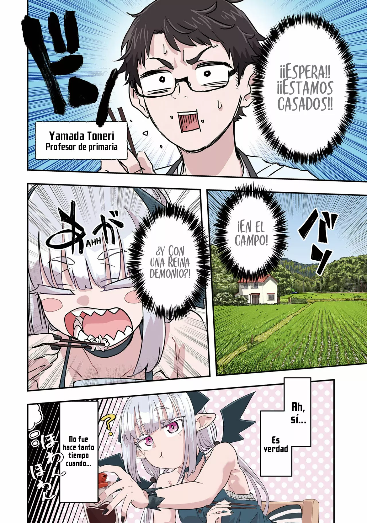 Maou ga Inaka ni Totsuidara Capítulo 1 - Page 8
