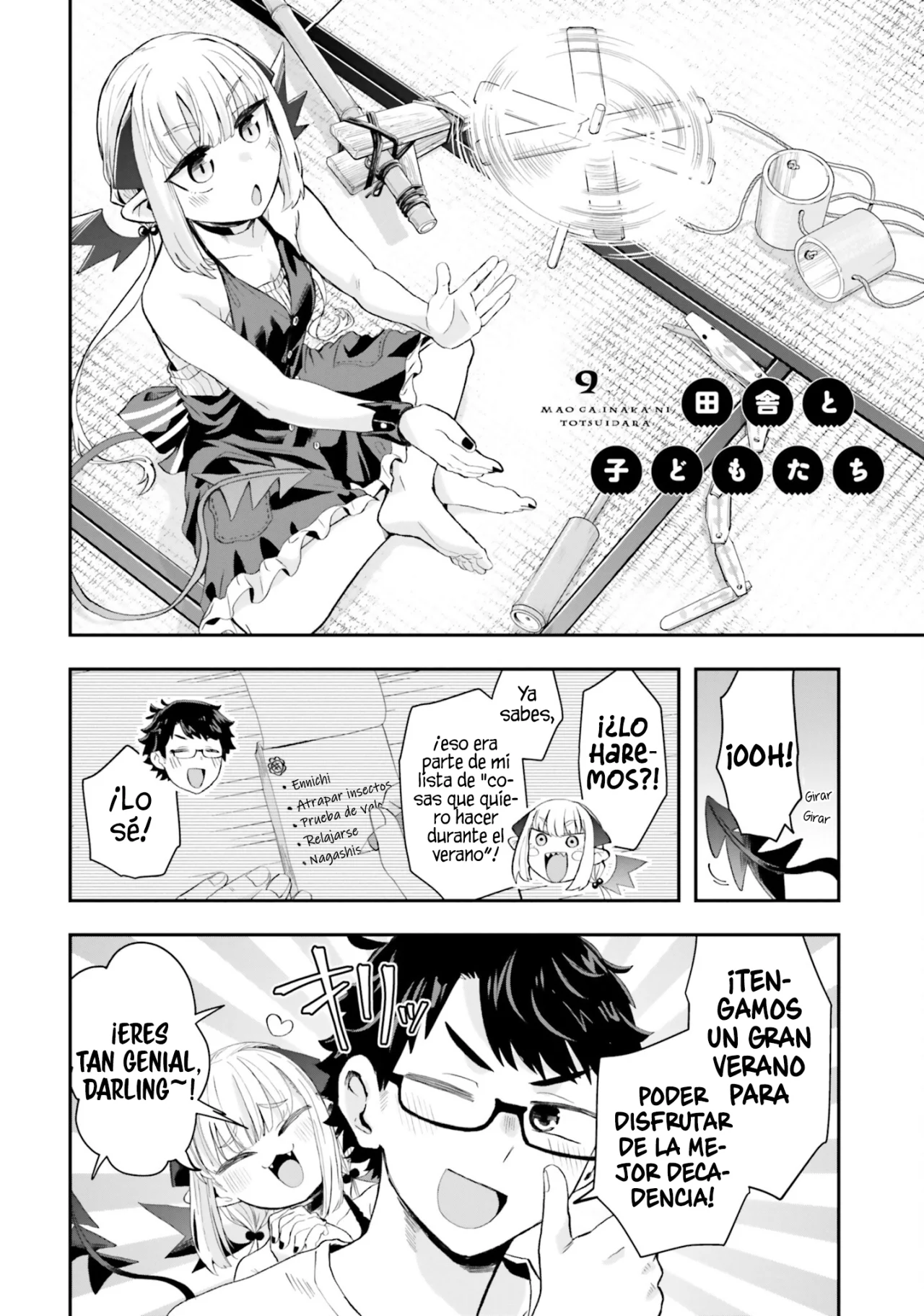 Maou ga Inaka ni Totsuidara Capítulo 9 - Page 4