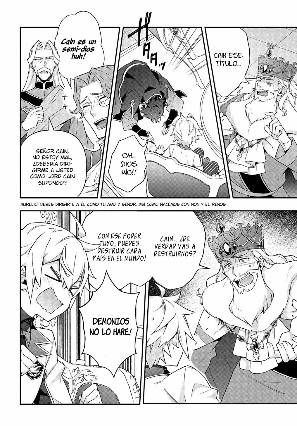 Tensei Kizoku no Isekai Boukenroku ~Jichou wo Shiranai Kamigami no Shito~ Capítulo 28 - Page 23