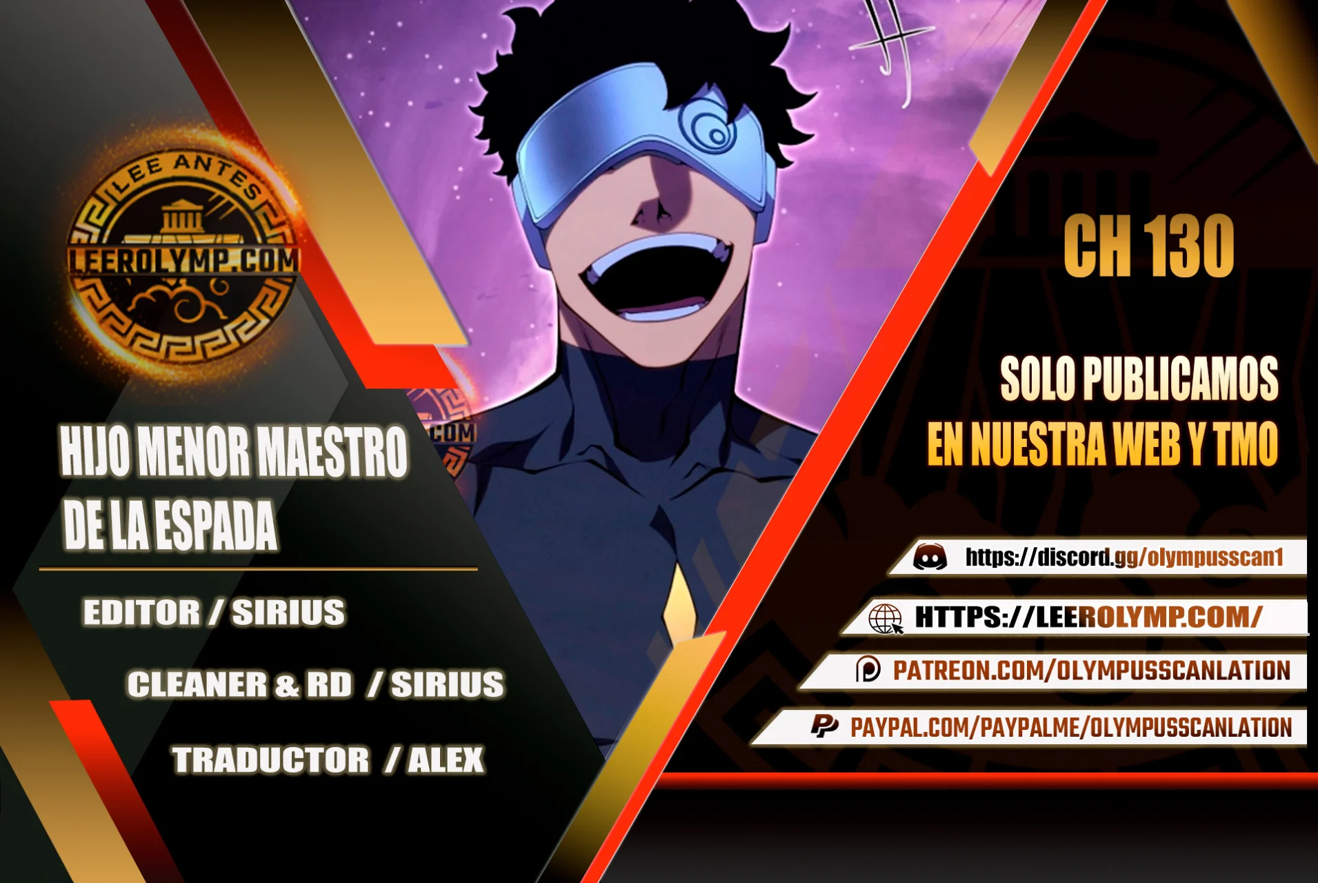El hijo menor del maestro de la espada Capítulo 130 - Page 1