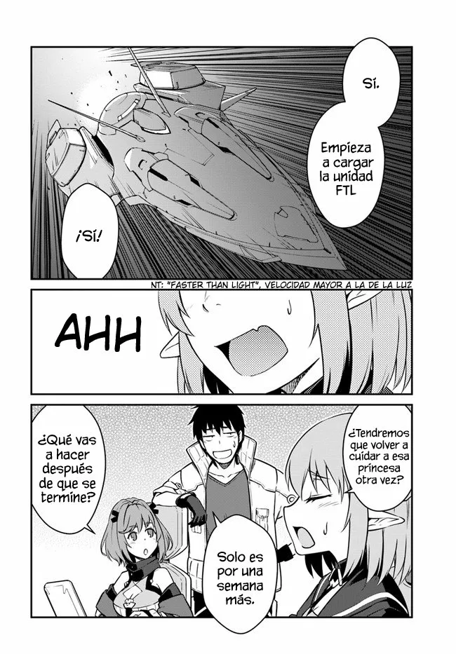 Mezametara Saikyou Soubi to Uchuusen-mochi datta no de, Ikkodate Mezashite Youhei Toshite Jiyuu ni Ikitai Capítulo 18 - Page 23
