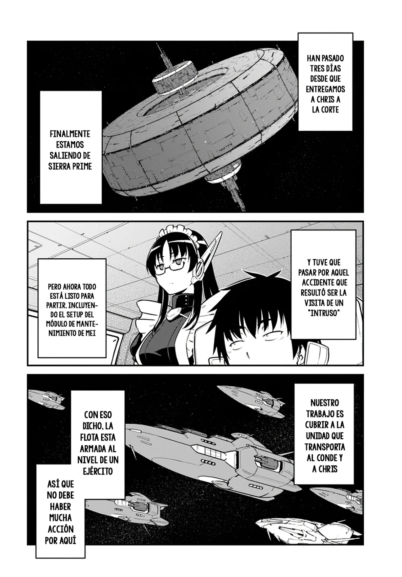 Mezametara Saikyou Soubi to Uchuusen-mochi datta no de, Ikkodate Mezashite Youhei Toshite Jiyuu ni Ikitai Capítulo 36.1 - Page 3