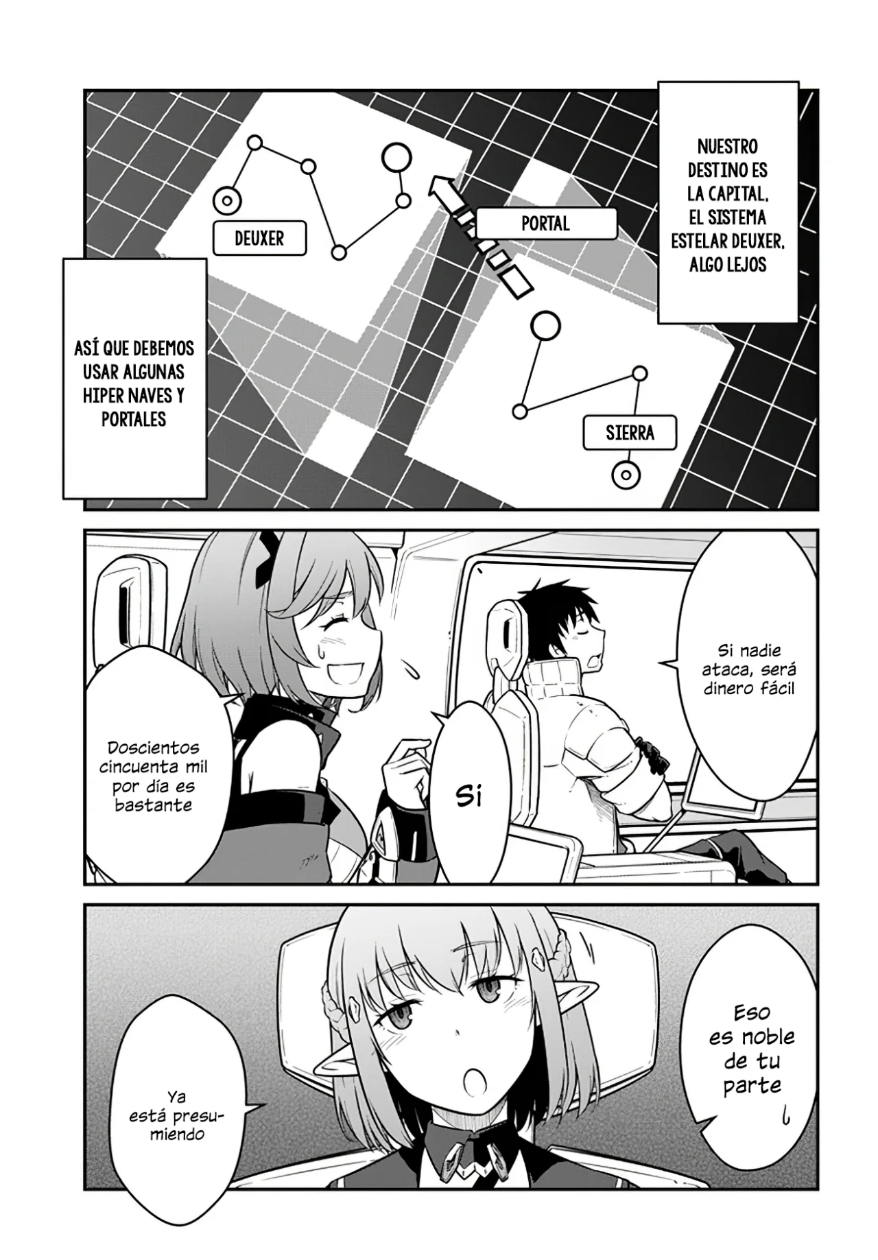 Mezametara Saikyou Soubi to Uchuusen-mochi datta no de, Ikkodate Mezashite Youhei Toshite Jiyuu ni Ikitai Capítulo 36.1 - Page 4