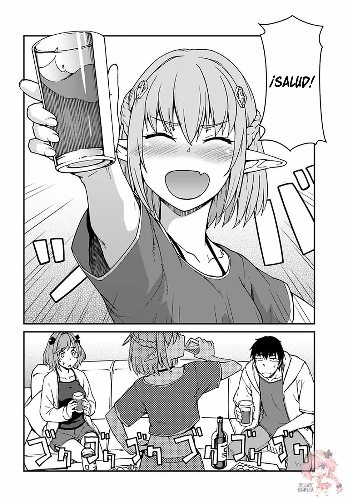 Mezametara Saikyou Soubi to Uchuusen-mochi datta no de, Ikkodate Mezashite Youhei Toshite Jiyuu ni Ikitai Capítulo 9.1 - Page 4