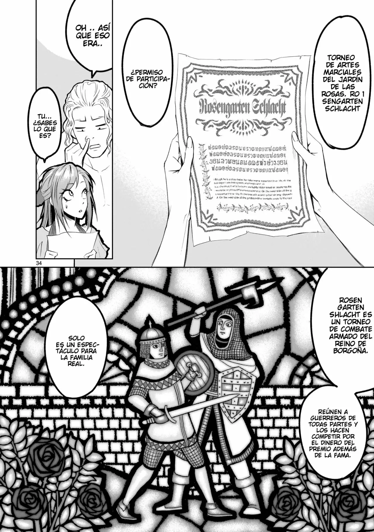 Rosen Garten Saga Capítulo 2 - Page 34