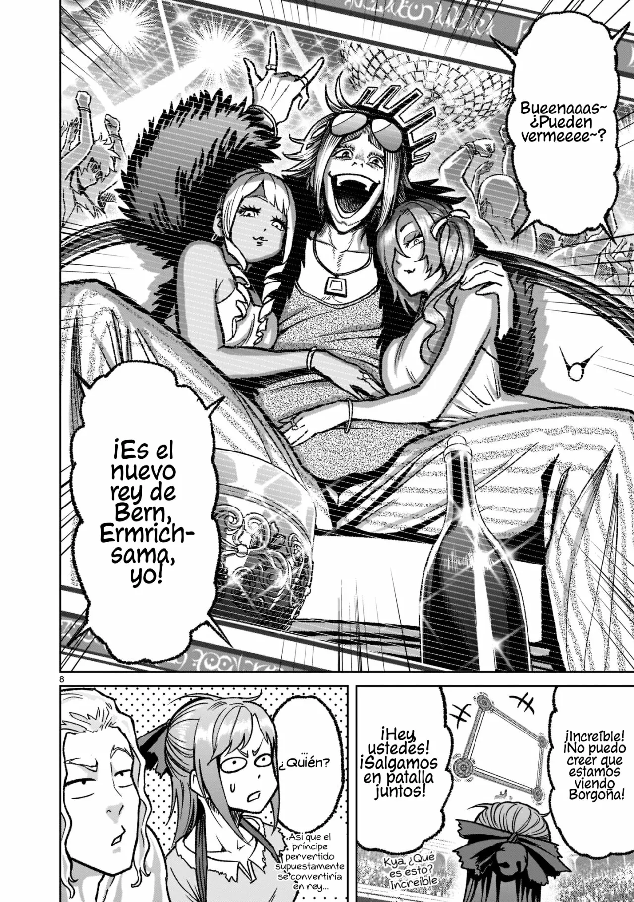 Rosen Garten Saga Capítulo 32 - Page 9