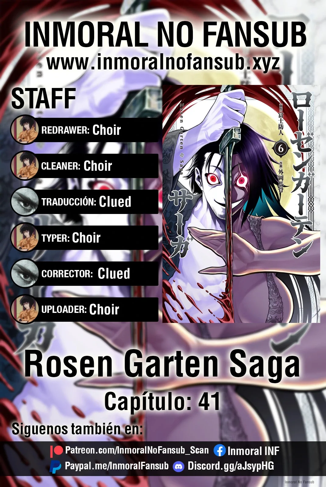 Rosen Garten Saga Capítulo 41 - Page 1