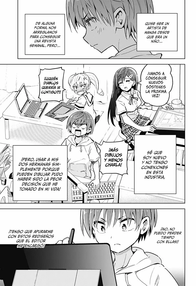 Saotome Shimai wa Manga no tame nara!? Capítulo 1 - Page 13