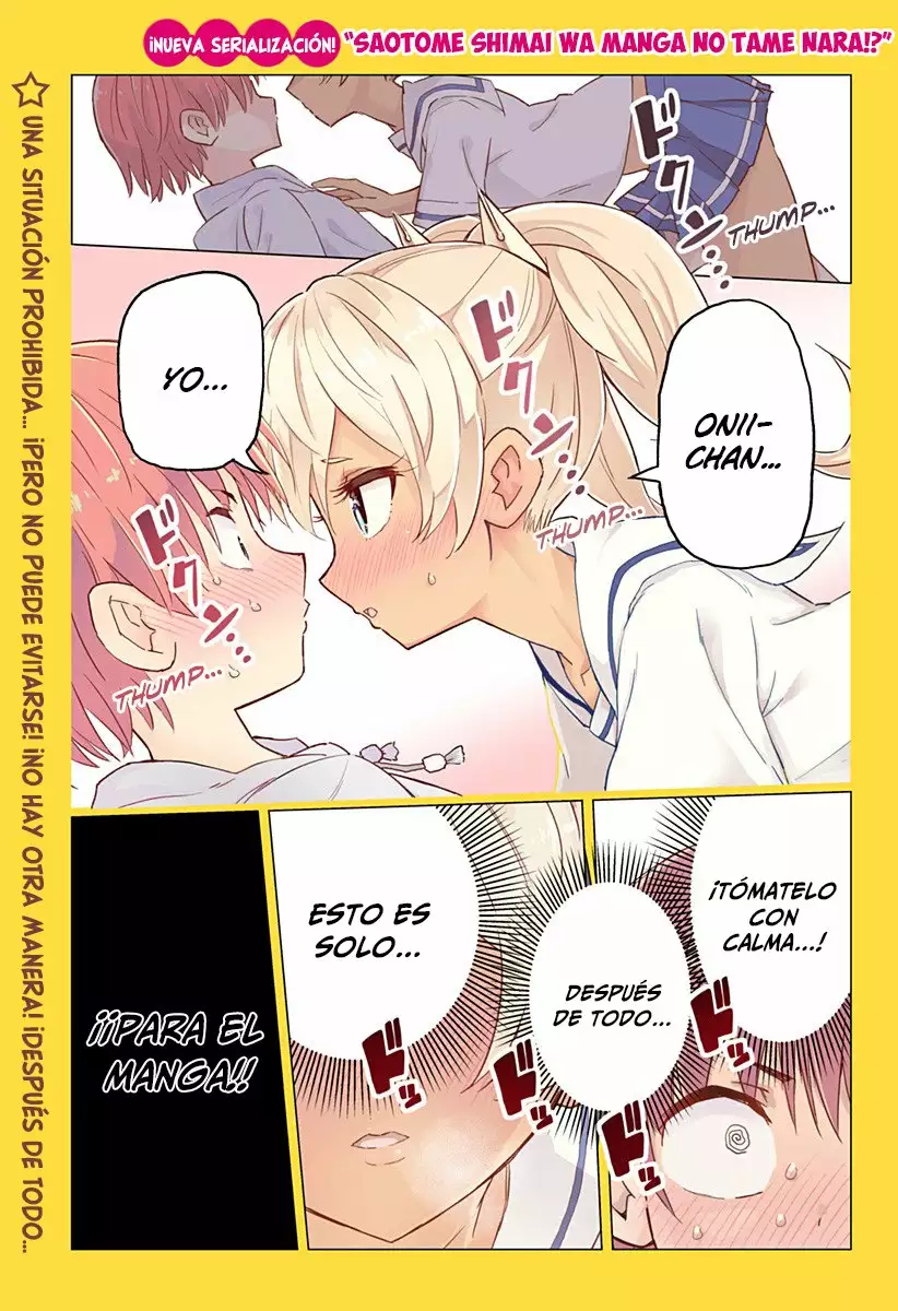 Saotome Shimai wa Manga no tame nara!? Capítulo 1 - Page 2
