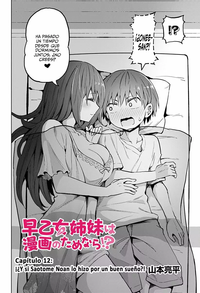 Saotome Shimai wa Manga no tame nara!? Capítulo 12 - Page 5