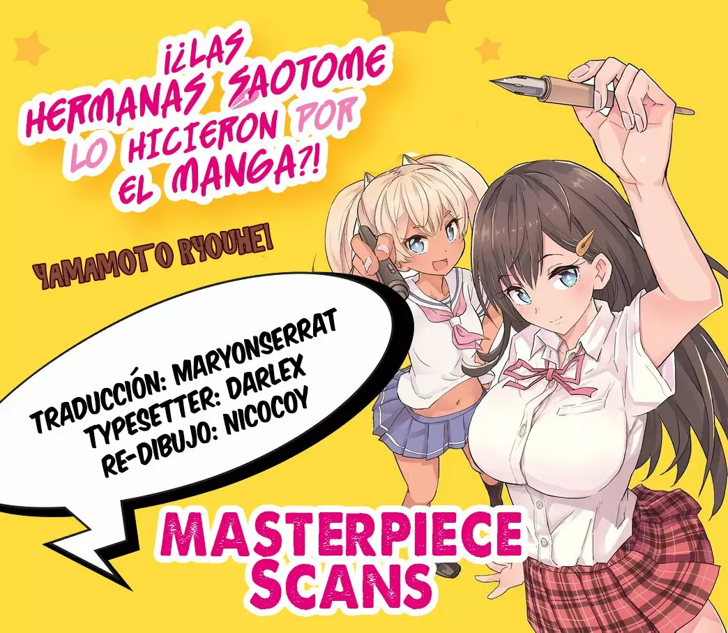 Saotome Shimai wa Manga no tame nara!? Capítulo 26 - Page 1