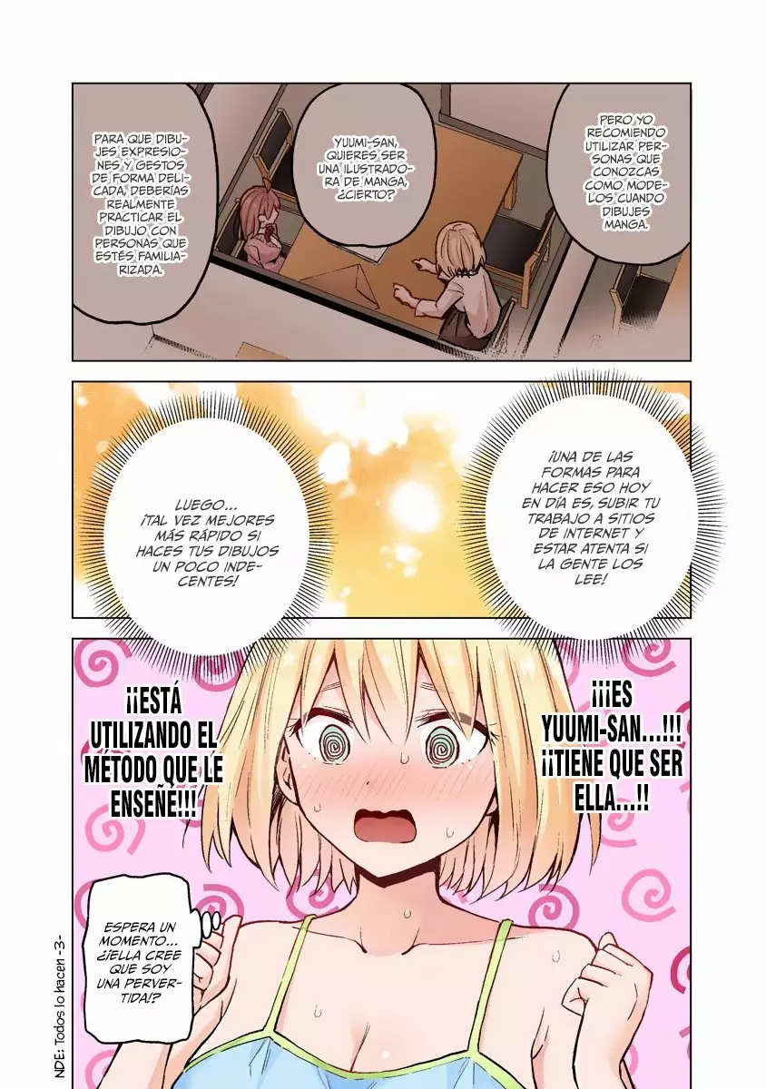 Saotome Shimai wa Manga no tame nara!? Capítulo 27.5 - Page 9