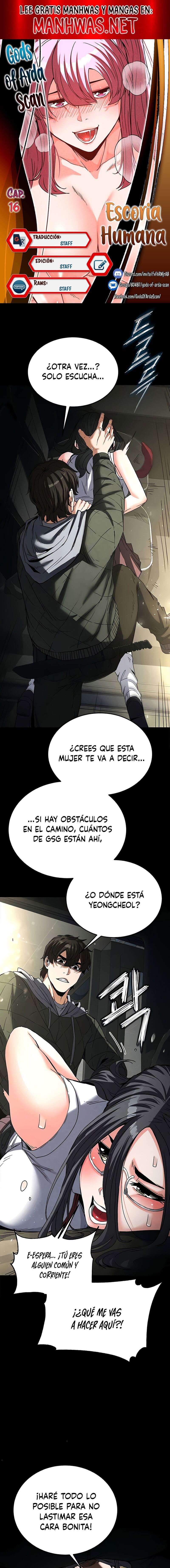 Escoria Humana Capítulo 16 - Page 1