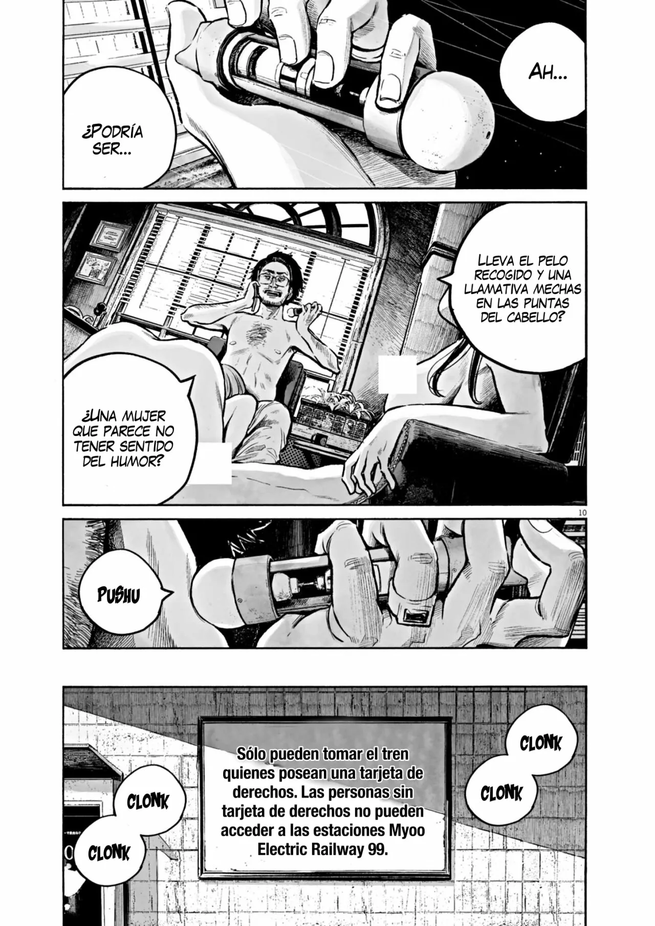 MUJINA IN TO THE DEEP Capítulo 0.1 - Page 10