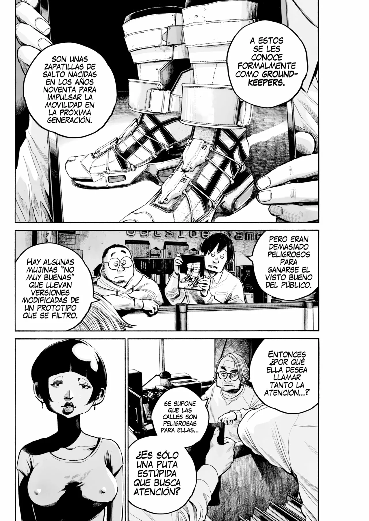 MUJINA IN TO THE DEEP Capítulo 1.1 - Page 8