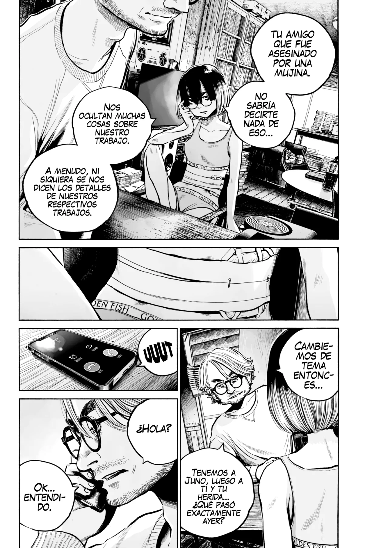 MUJINA IN TO THE DEEP Capítulo 1.3 - Page 18