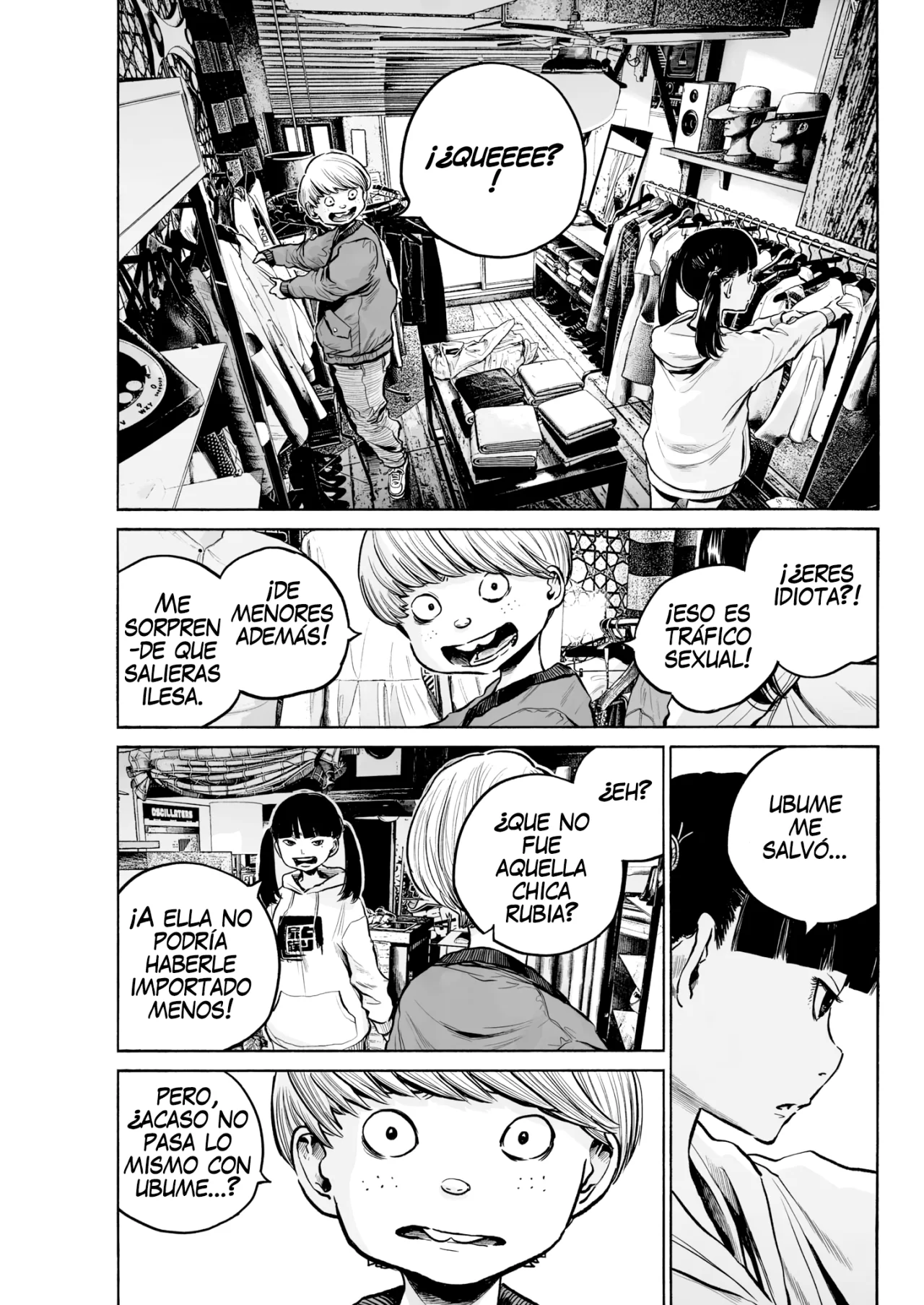 MUJINA IN TO THE DEEP Capítulo 1.3 - Page 9
