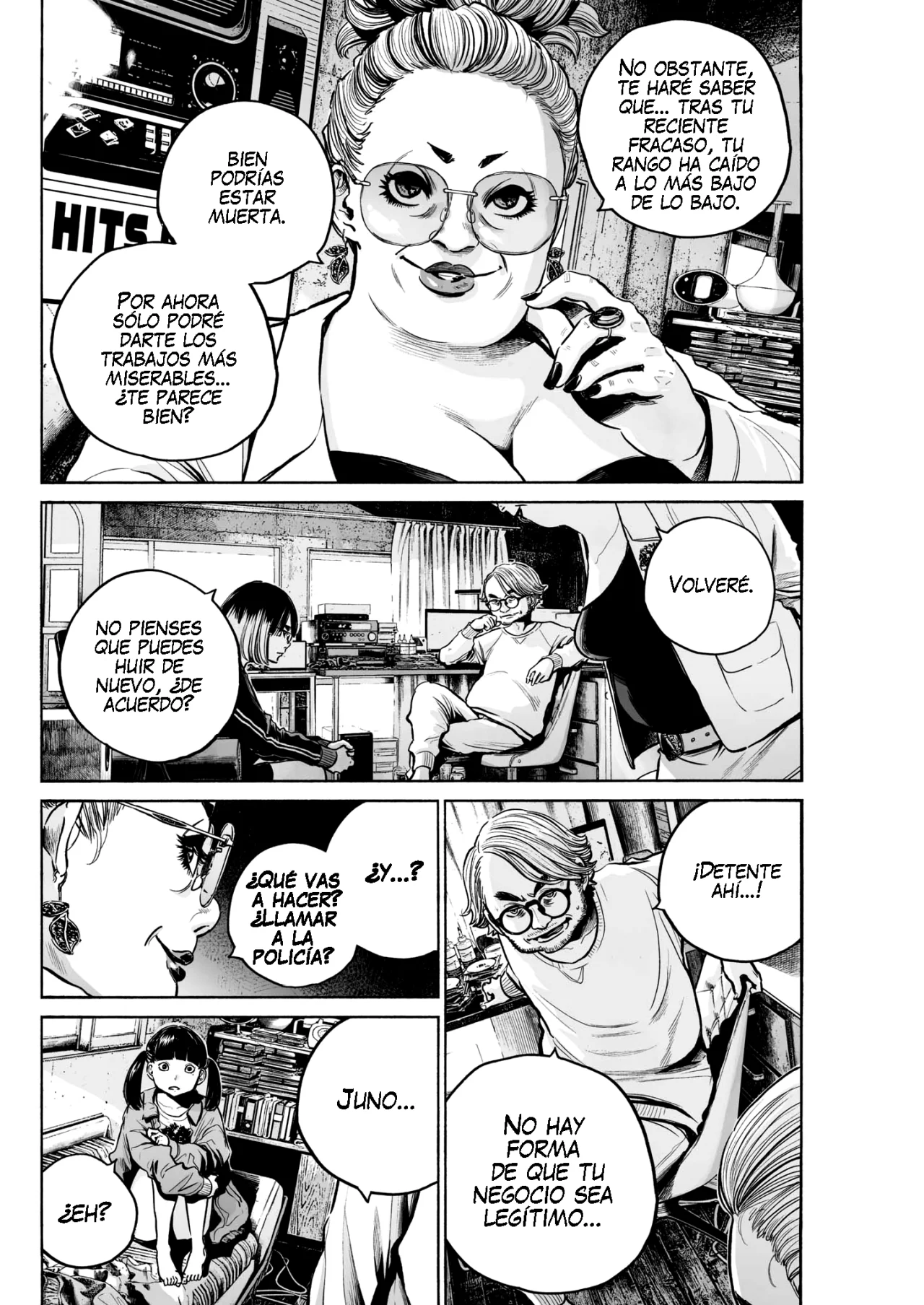 MUJINA IN TO THE DEEP Capítulo 1.4 - Page 14