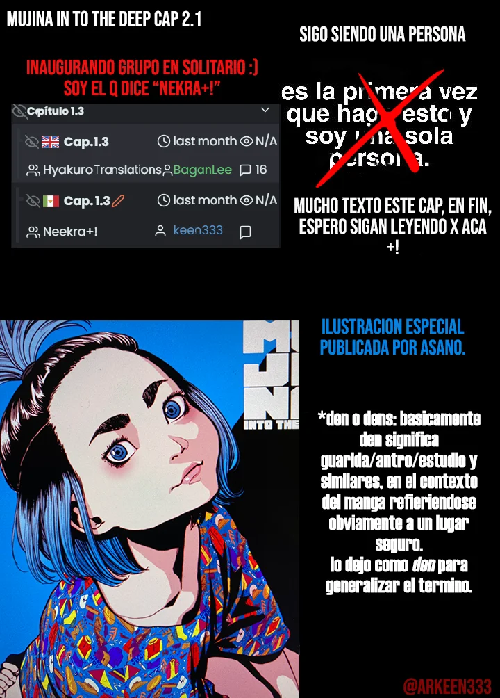 MUJINA IN TO THE DEEP Capítulo 1.4 - Page 31