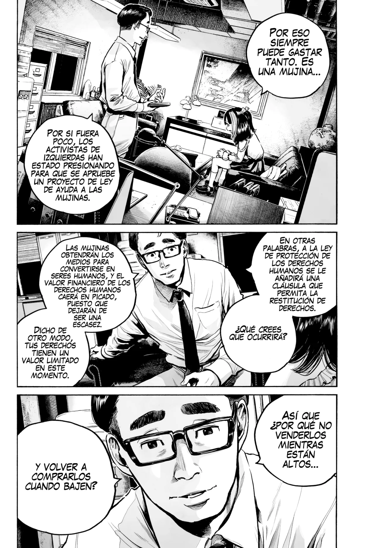MUJINA IN TO THE DEEP Capítulo 3.1 - Page 27