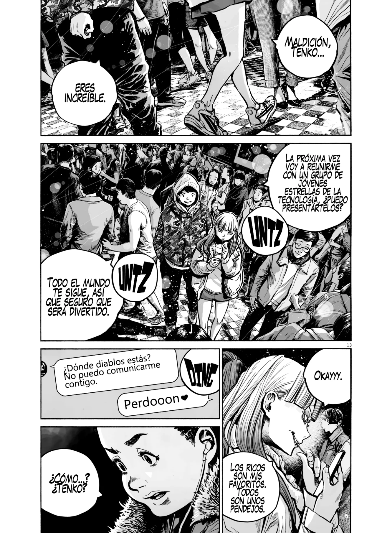 MUJINA IN TO THE DEEP Capítulo 3.3 - Page 14